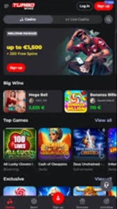 TurboWinz Screenshot