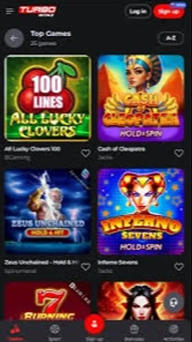 TurboWinz Screenshot